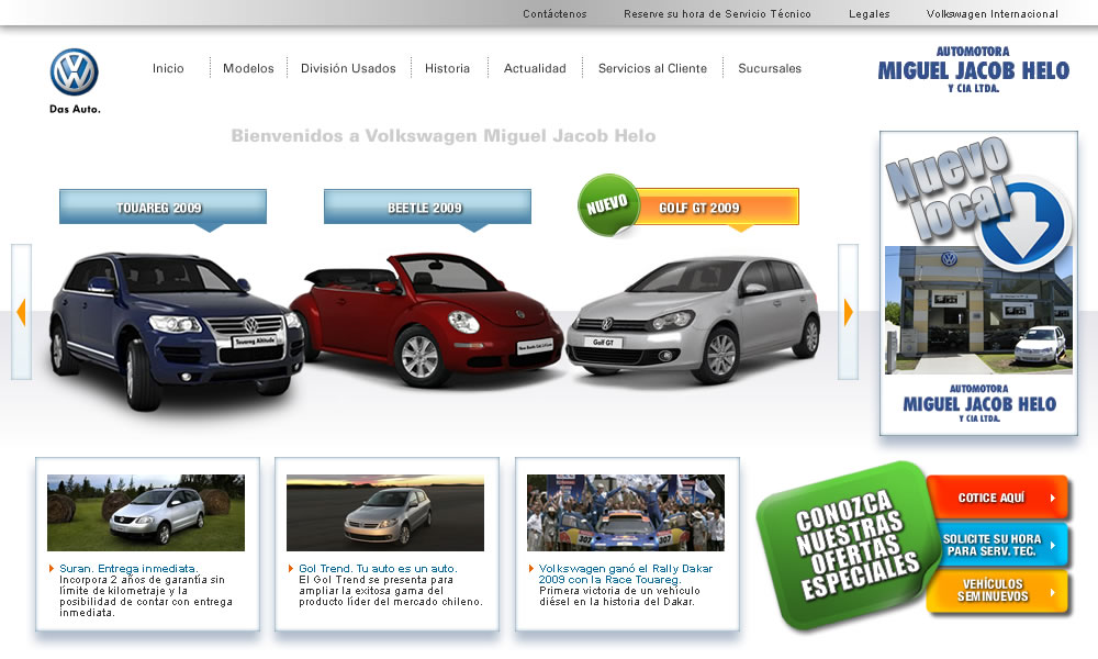 2009. PROYECTO MIGUEL JACOB HELO –&nbsp;Volkswagen.