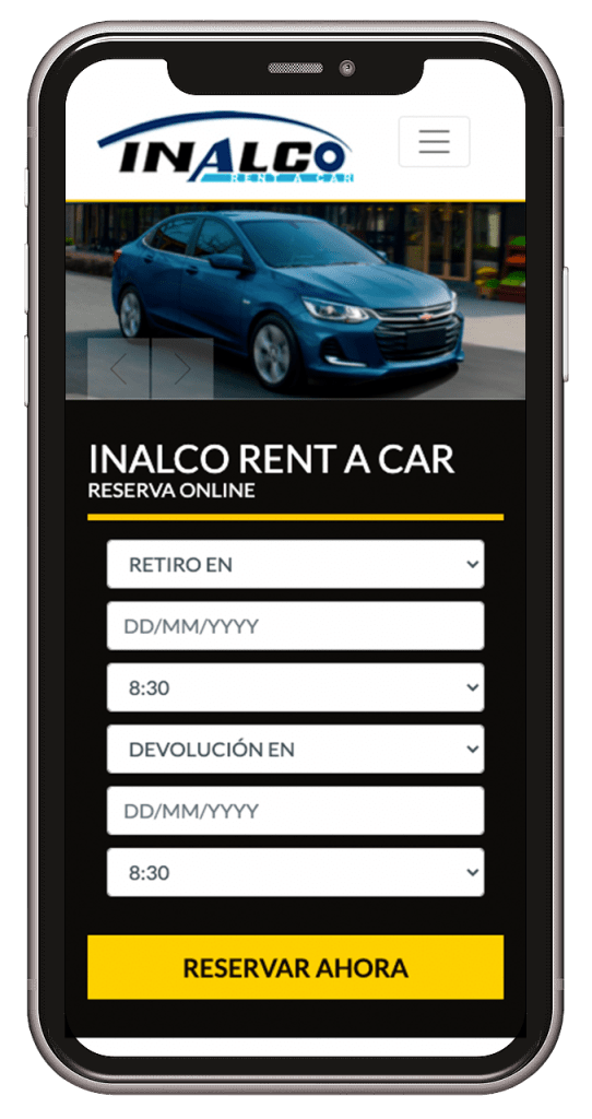 Inalco Rent a Car Mobile